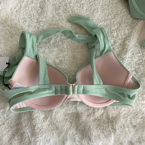 Target Mint Green Bikini Top - Picture 2 of 3